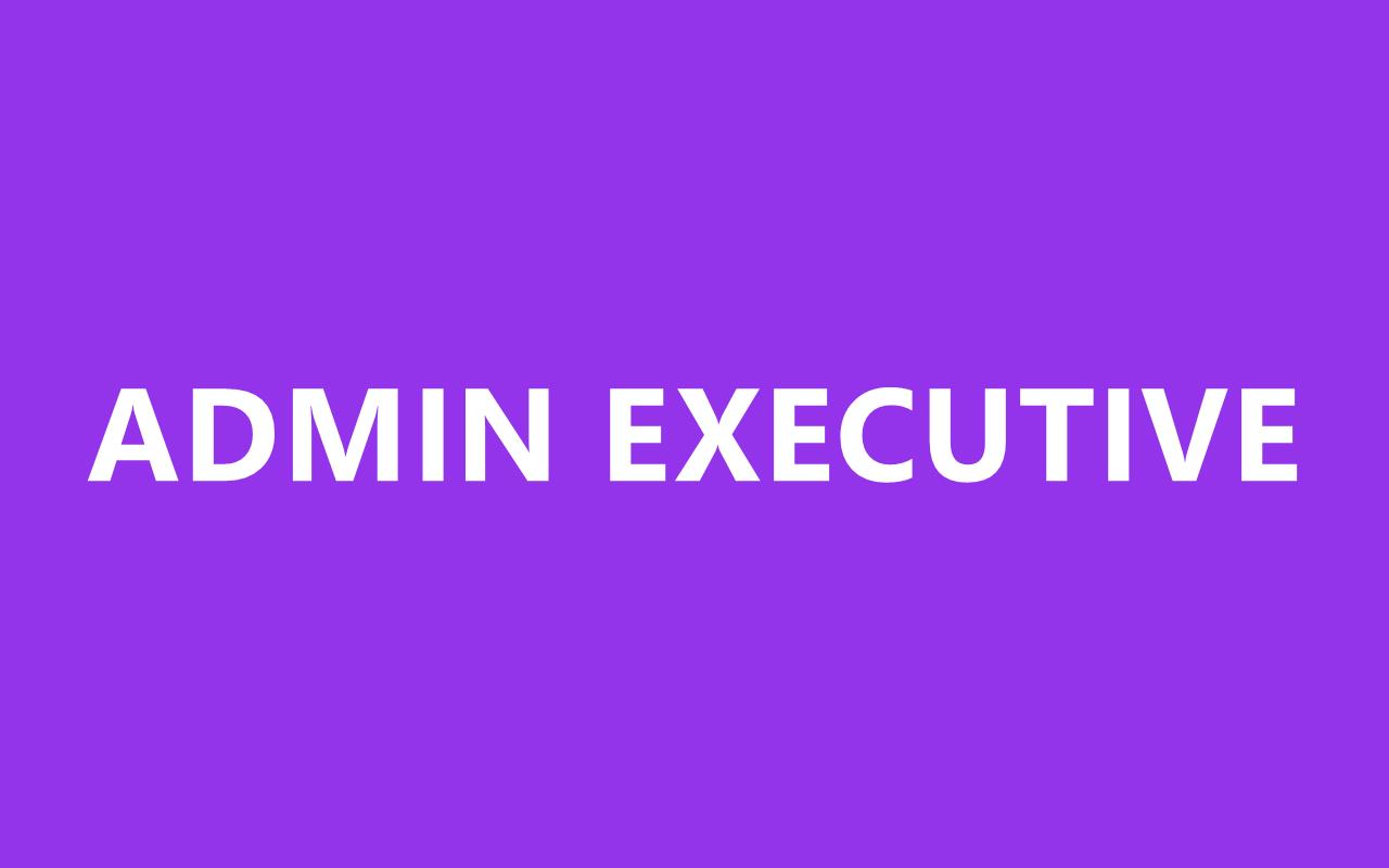 Admin Executive